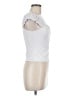 Almost Famous White Short Sleeve Top Size M - photo 4