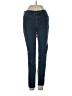 Express Jeans Solid Blue Jeans Size 0 - photo 1