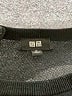 Uniqlo 100% Wool Black Wool Pullover Sweater Size M - photo 7