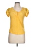 Oilily 100% Modal Yellow Short Sleeve Top Size L - photo 1