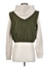 Pilcro 100% Polyester Color Block Green Vest Size XS - photo 2