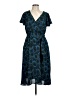 ModCloth Paisley Blue Cocktail Dress Size L - photo 1