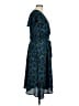 ModCloth Paisley Blue Cocktail Dress Size L - photo 4