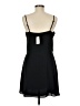 Socialite 100% Polyester Solid Black Casual Dress Size M - photo 2
