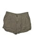 Rewind Solid Green Khaki Shorts Size 3 - photo 1