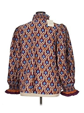 Entro 3/4 Sleeve Blouse (view 2)