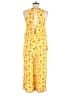 Thakoon Print Yellow Jumpsuit Size 8 - photo 2