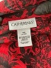 Catherines Red 3/4 Sleeve Blouse Size 3X - photo 7