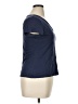 Max Studio 100% Cotton Blue Short Sleeve T-Shirt Size XL - photo 4