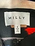 Milly Graphic Blue Cocktail Dress Size 6 - photo 7