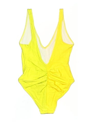 Solid & Striped One Piece Swimsuit (view 2)