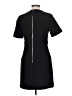 A.L.C. Solid Black Casual Dress Size 10 - photo 2