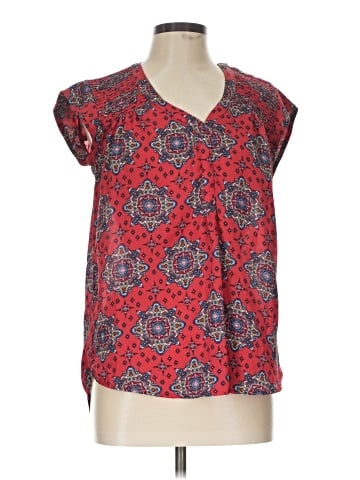 Olive and Oak Short Sleeve Blouse (view 1)
