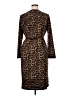 MICHAEL Michael Kors Animal Print Brown Casual Dress Size 1X - photo 2