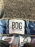 BDG 100% Cotton Blue Denim Shorts Size 25 waist - photo 3