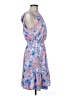 VERTICHE Paisley Blue Cocktail Dress Size M - photo 4
