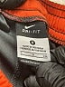 Nike 100% Polyester Color Block Orange Athletic Shorts Size S - photo 3
