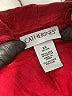 Catherines Red 3/4 Sleeve Button-Down Shirt Size 3X - photo 7