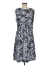 Perceptions Paisley Blue Casual Dress Size M - photo 2