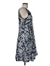 Perceptions Paisley Blue Casual Dress Size M - photo 4