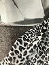 Catherines 100% Polyester Animal Print Silver 3/4 Sleeve Blouse Size 4X - photo 7