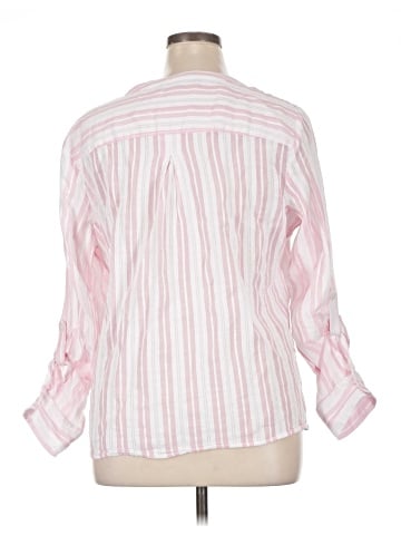 Tommy Hilfiger 3/4 Sleeve Button-Down Shirt (view 2)