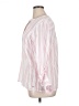 Tommy Hilfiger Stripes Pink 3/4 Sleeve Button-Down Shirt Size XL - photo 5