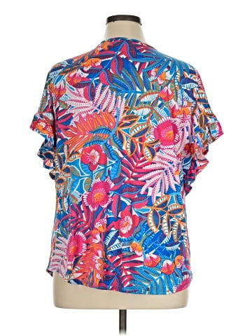 Ruby Rd. Short Sleeve Blouse (view 2)