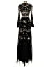 Mac Duggal 100% Polyester Black Cocktail Dress Size 2 - photo 2