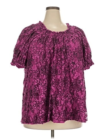 Fashion Bug Short Sleeve Blouse (view 1)
