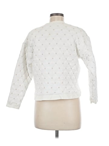 Madewell Quilted Swing Sweatshirt (view 2)