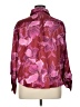 Bailey 44 100% Polyester Floral Burgundy Long Sleeve Blouse Size XL - photo 2
