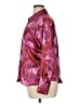 Bailey 44 100% Polyester Floral Burgundy Long Sleeve Blouse Size XL - photo 5