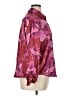 Bailey 44 100% Polyester Floral Burgundy Long Sleeve Blouse Size XL - photo 4