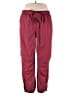Paskho 100% Polyester Solid Burgundy Casual Pants Size XXL - photo 1