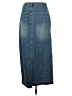 Happily Grey Blue Denim Skirt Size 7 - photo 2