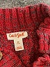 Cat & Jack Color Block Burgundy Pullover Sweater Size 4T - photo 3