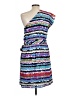 Laundry by Design 100% Polyester Print Blue Cocktail Dress Size 10 - photo 2