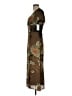 BCX 100% Polyester Camo Brown Cocktail Dress Size M - photo 5