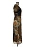 BCX 100% Polyester Camo Brown Cocktail Dress Size M - photo 4