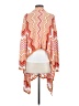 BCBGMAXAZRIA Orange Silk Cardigan Size S - photo 2