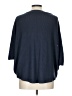 H by Bordeaux Blue Poncho Size L - photo 2