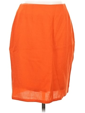 Linda Allard Ellen Tracy Wool Skirt (view 1)