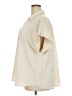 Shein Curve 100% Polyester Color Block Ivory Short Sleeve Blouse Size 20 Plus (4) - photo 5