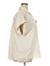 Shein Curve 100% Polyester Color Block Ivory Short Sleeve Blouse Size 20 Plus (4) - photo 4