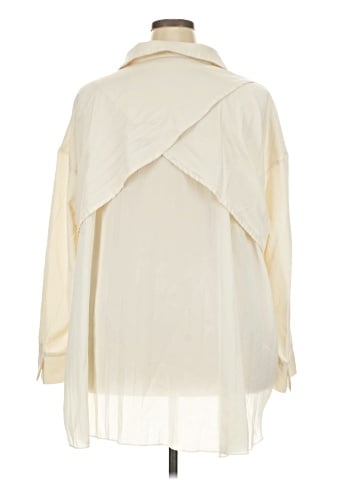 Shein Curve Long Sleeve Blouse (view 2)