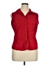 Fred David Red Sleeveless Blouse Size XL - photo 1