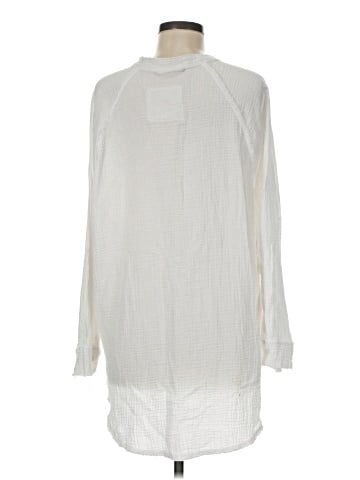 Aerie Long Sleeve Button-Down Shirt (view 2)