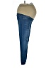 Bella Vida Maternity Blue Jeggings Size L - photo 4
