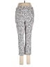 Alfani Polka Dots White Active Pants Size 8 - photo 2
